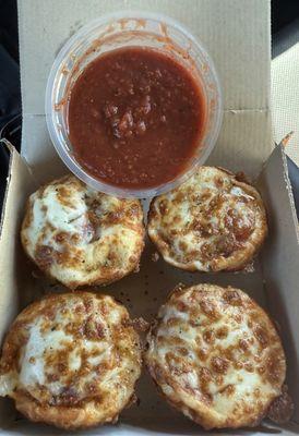 Pepperoni Crazy Puffs w/Marinara Sauce