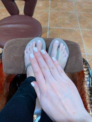 Mani pedi by Bill