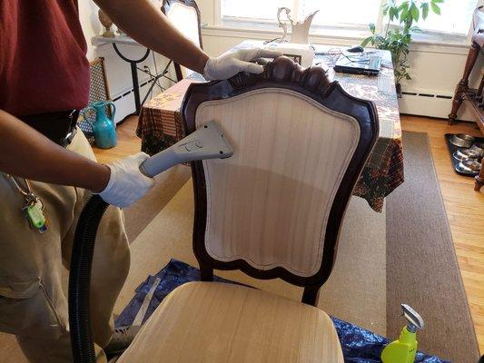 Upholstery cleaning