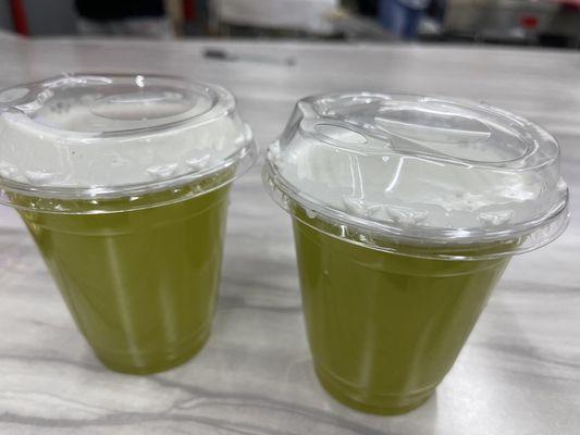 Freshly squeezed Sugarcane juice