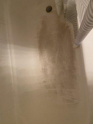 Bathtub Before Cleaning