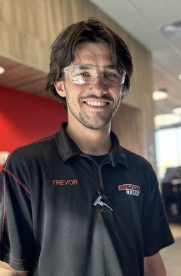 My service tech named Trevor