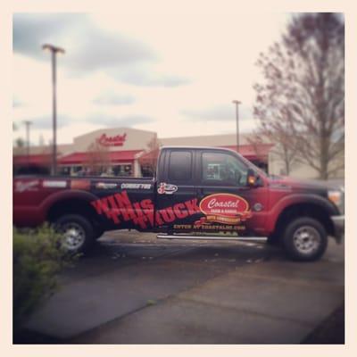 Enter to WIN a Ford F250! www.coastal50.com