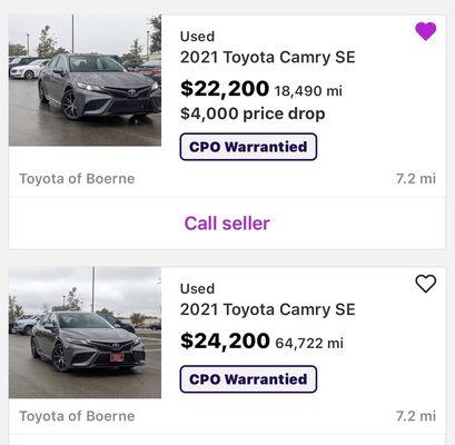 Listing