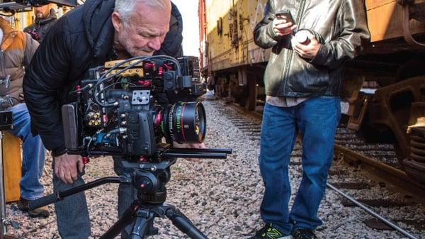 Canon C300/500 Zacuto Accessories on the set of TNT's Dallas with Rodney Charters.