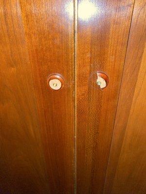 Broken armoire knobs.