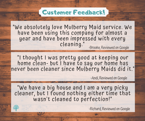 We strive for excellence! Hear it from our customers!