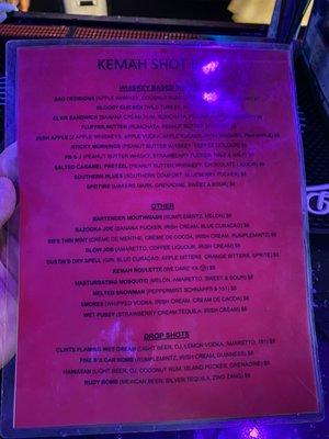 Kemah Shot Bar