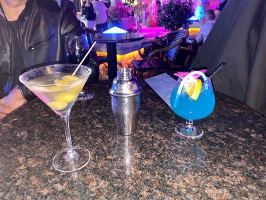 Blue martini