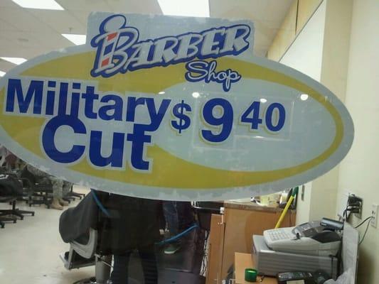 AAFES PX Barber Shop