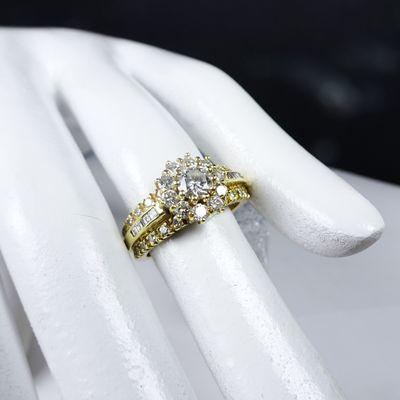 18k 1.10 ct +, wedding or right hand ring! hhorwitz.com