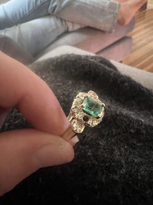 Went in to get my vintage emerald ring, the diamond had fallen out( I had the diamond) but they fixed and it turned out beautiful!!!