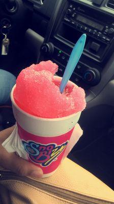 Pink bubblegum Snowball