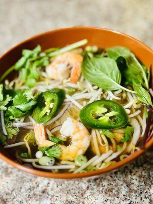 Shrimp Pho Large Size -(takeout)