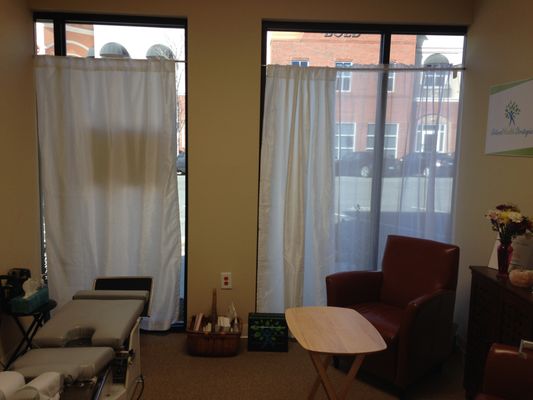 Treatment Room Two - Also known as the Naturopathic counseling room