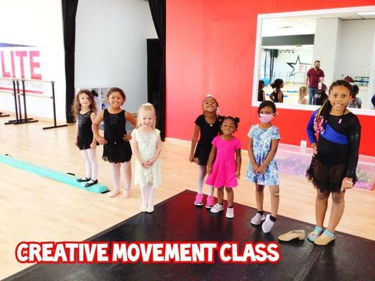 Creative Movement Class at Elite Dance Company of Texas