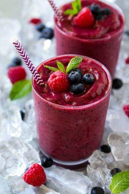 Mix berry smoothie