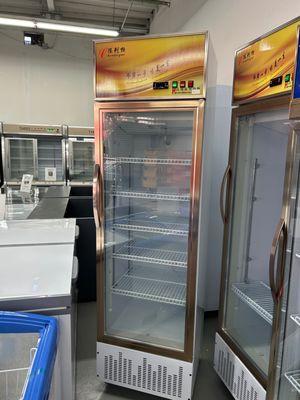 Commercial Glass Door Merchandiser Refrigerator - Display Fridge for Food and Beverages