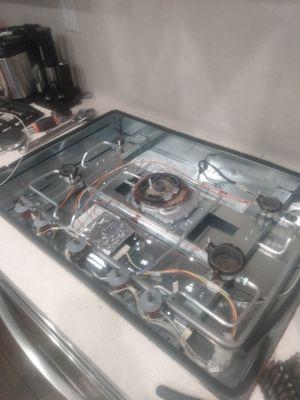 GE gas cooktop rebuild