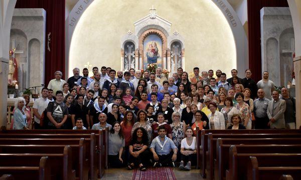 Members of the 4th Annual Eparchy conference.