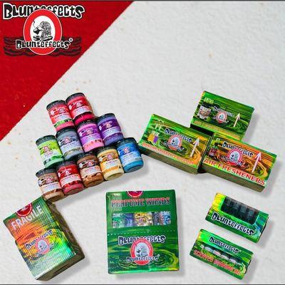 Blunt effect incense, car freshener & candles..in stock