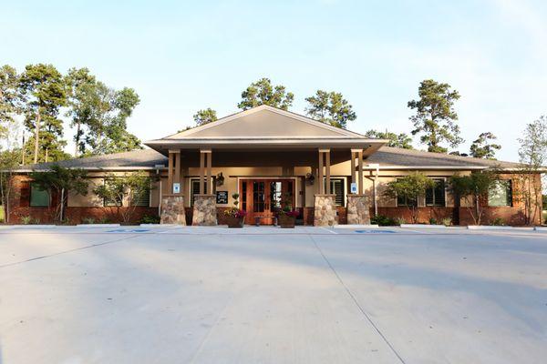 Our practice was designed with patient comfort in mind. We are conveniently located off of Loop 336 W in Conroe.