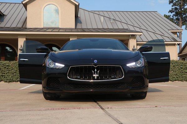 Maserati Ghibli available for rent.