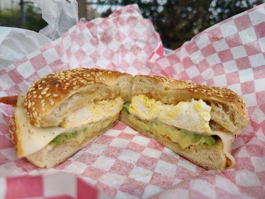 Supreme Breakfast Bagel