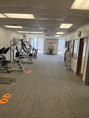 We have a beautiful, clean, private gym that will meet all your health and fitness needs.