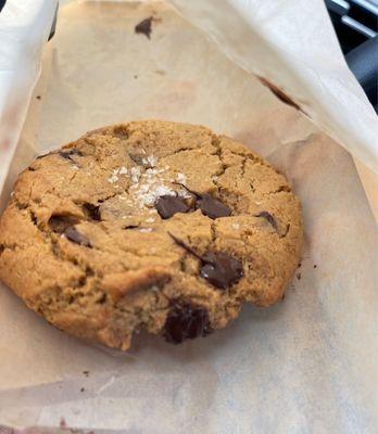 Sea Salted Chocolate Chip Cookie