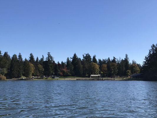 View from the boat