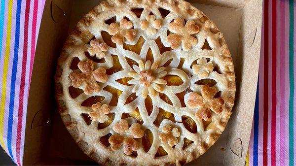 Quite possibly the prettiest looking pie that I've ever seen... And eaten