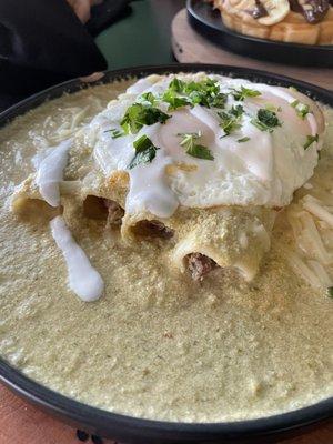 Enchiladas Suizas Montadas