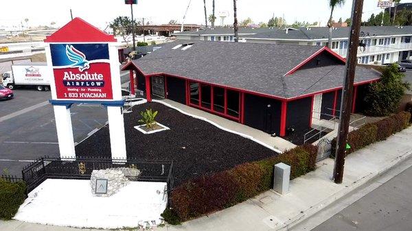 Complete roof replacement for our friends at Absolute Airflow, Westminster, CA.