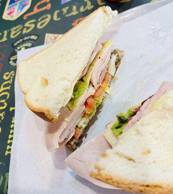 The turkey, bacon, avocado sandwich - big portion and so fresh! I'm dreaming of another one honestly!