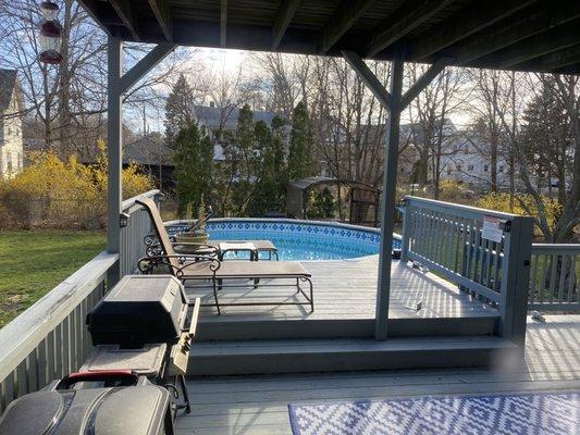 Let's get your above ground pool ready for spring!