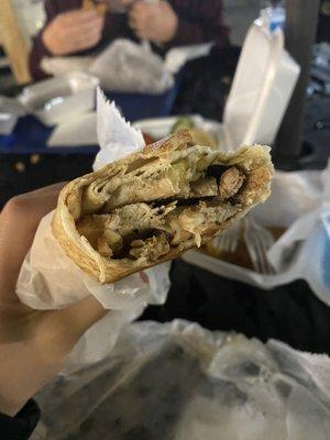 Halal Chicken Shawarma Wrap