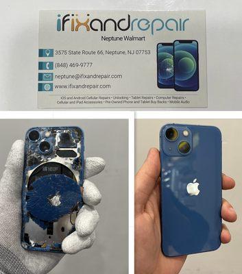 Back glass repair Samsung / IPhone