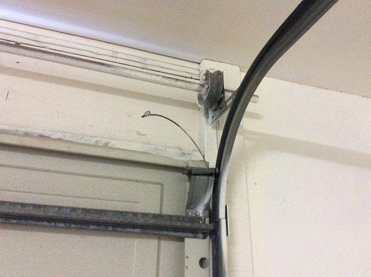 cable replacement and door maintenance