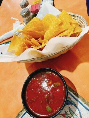 Complimentary Chips & Salsa