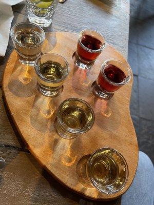 Tequila flight