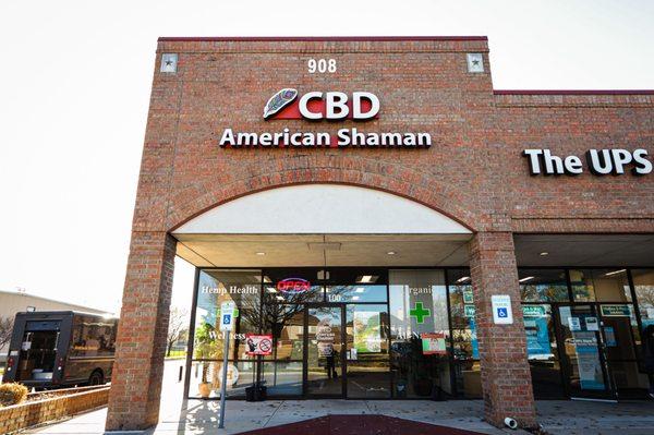 CBD American Shaman of East Richardson Store Front