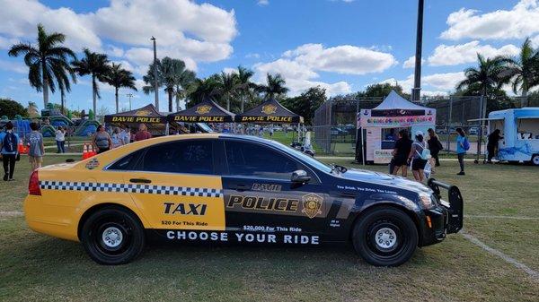 It's the Orange Blossom Festival at Bamford Sports Complex in Davie.