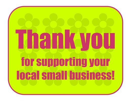 We are a local family owner and operated small business