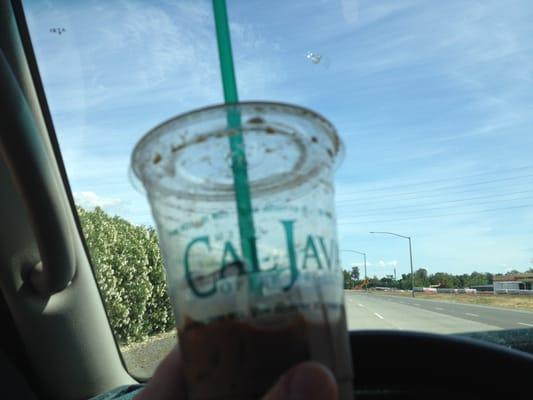 Triple ice mocha for a long drive home. Thanks guys!