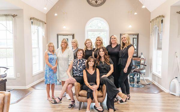 Salon team photo