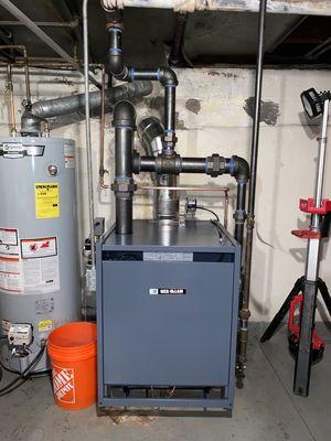 Steam Boiler installed in Queens