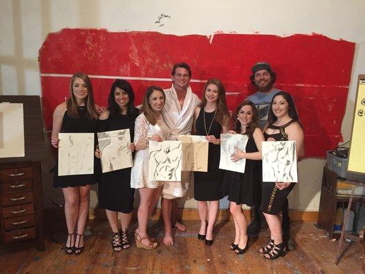 Bachelorette of Fine Arts Class Feb 24, 2017