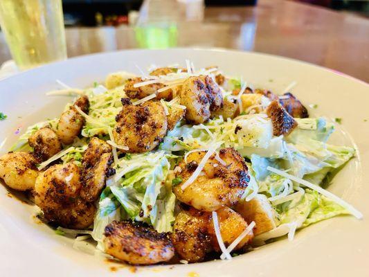 Blackened Shrimp Caesar Salad