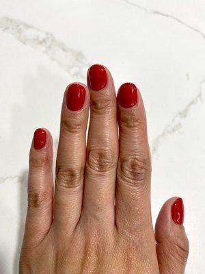 Gel manicure